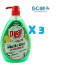 Immagine 0 di dual piatti limone concentrato 1000 ml con erogatore multipack da 3 pezzi