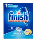 Immagine 1 di Finish Tabs 15 capsule Limone lavastoviglie