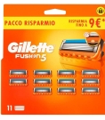 Immagine 1 di Gillette Fusion5 Ricambi da 11 pezzi Pacco Risparmio