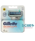 Immagine 0 di gillette skinguard sensitive ricambi x 4