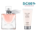 Immagine 1 di La via est belle lancom confezione regalo eau de parfum donna 30 ml + latte corpo 50 ml