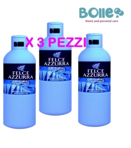 bagno schiuma felce azzurra classico 650 ml 3 pezzi