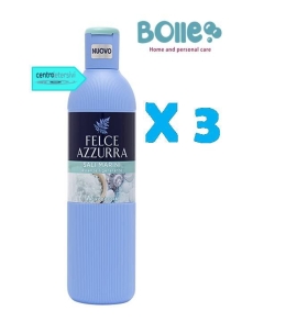 bagno schiuma felce azzurra sali marini 650 ml 3 pezzi