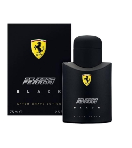 Ferrari black after shave lotion scuderia ferrari 75ml