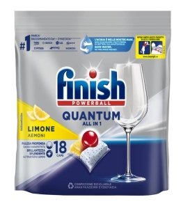 Finish Quantum Limone tutto in 1 18 capsule