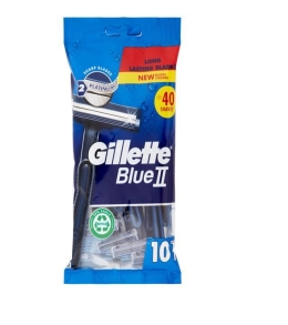 Gillette Blu II Platinum rasoi da uomo conf. da 10 pezzi