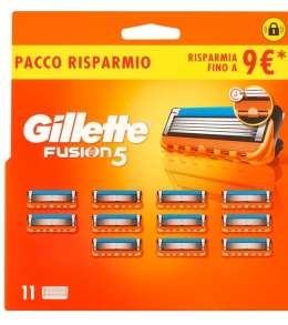 Gillette Fusion5 Ricambi da 11 pezzi Pacco Risparmio