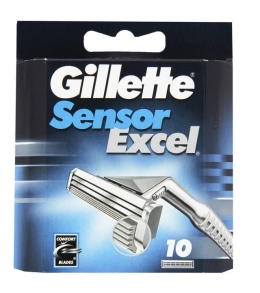Gillette Sensor Excel x 10 ricambi