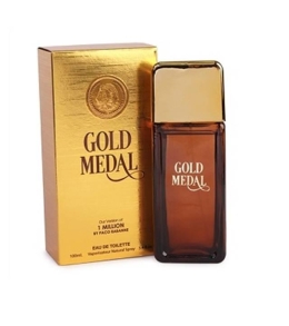 Gold Medal Eau De Toilette 100 ml equivalente one million paco rabanne