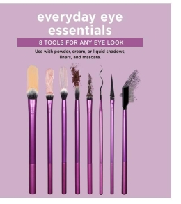 Real Techniques Everyday Eye Essentials set pennelli occhi professionali 8 pezzi