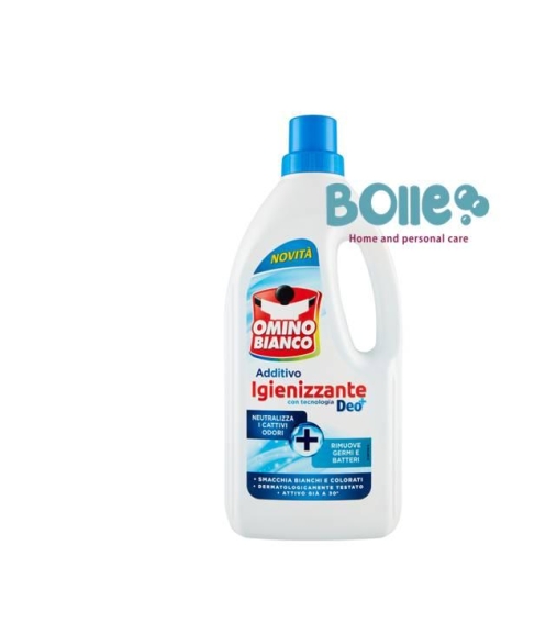 Immagine 1 di additivo igienizzante omino bianco 900 + 100ml gratis