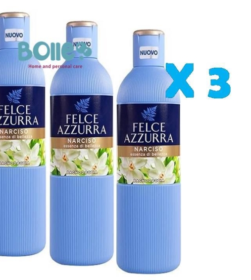 Immagine 0 di bagno schiuma felce azzurra narciso 650 ml 3 pezzi