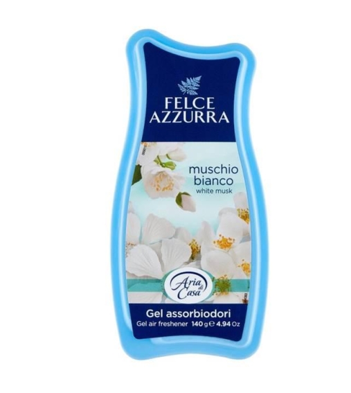 Immagine 1 di Felce Azzurra Gel Assorbiodori per Ambiente Muschio Bianco 140 g
