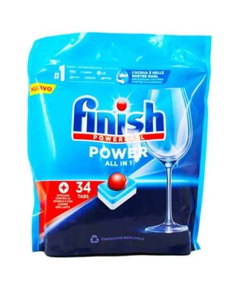 Immagine 0 di Finish powerball All in One 34 tabs Lavastoviglie