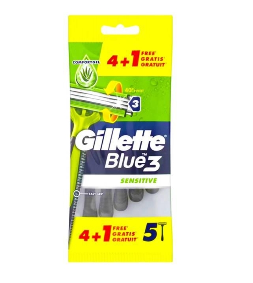 Immagine 1 di Gillette Blu3 sensitive 4+1 conf. da 5 pezzi