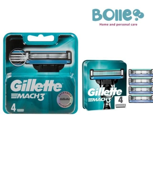 Immagine 1 di Gillette Mach3 ricambi da 4 pezzi