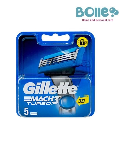 Immagine 0 di gillette mach3 turbo 3d ricambi x 5