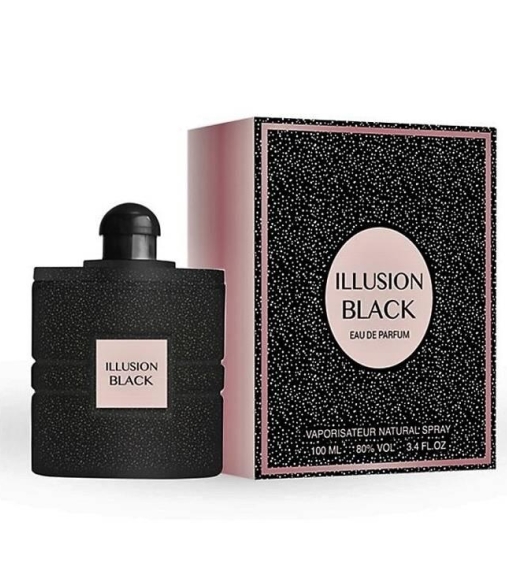 Immagine 1 di Illusion Black Woman Eau De Toilette donna 100 ml Montage Ispirato a Black Opium di yves Saint Laurent