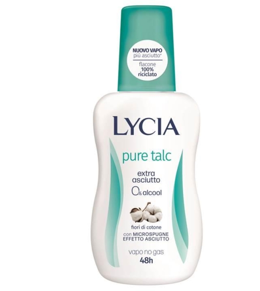 Immagine 1 di Lycia Deodorante Pure Talc Vapo 75 ML