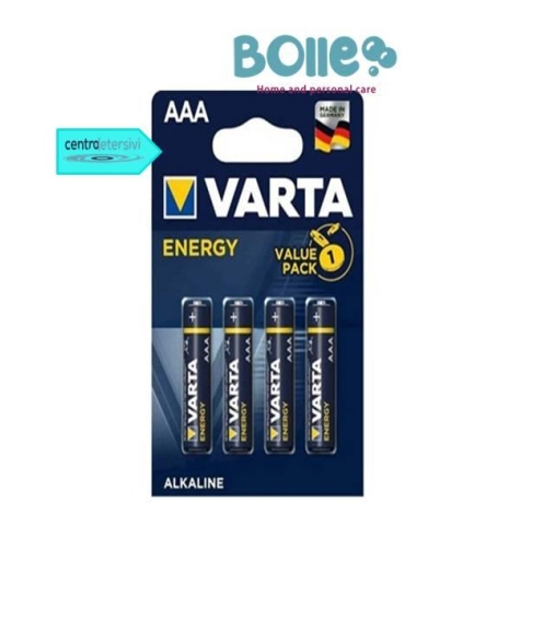 Immagine 1 di pile ministilo varta energy AAA alkaline da 4 pezzi