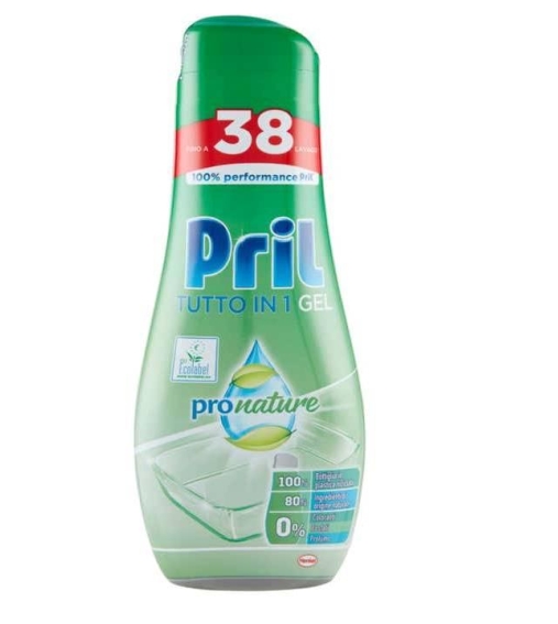 Immagine 1 di Pril tutto in 1 Gel 608 ml promature 35 lavaggi