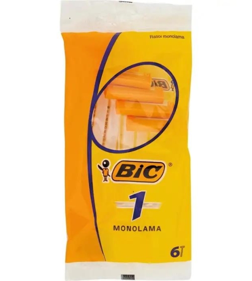 Immagine 2 di Rasoi Bic Monolama 3 confezioni da 6 pezzi