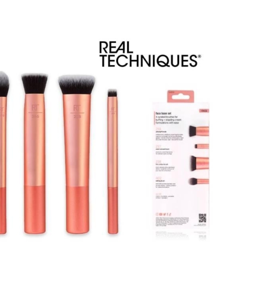 Immagine 1 di Real Techniques Face base set pennelli 4 pezzi multiuse base brushes