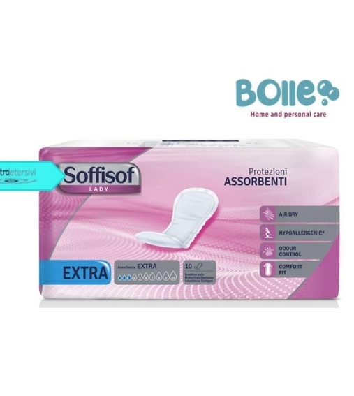 Immagine 0 di soffisof lady assorbenti extra 3 gocce da 10 pezzi