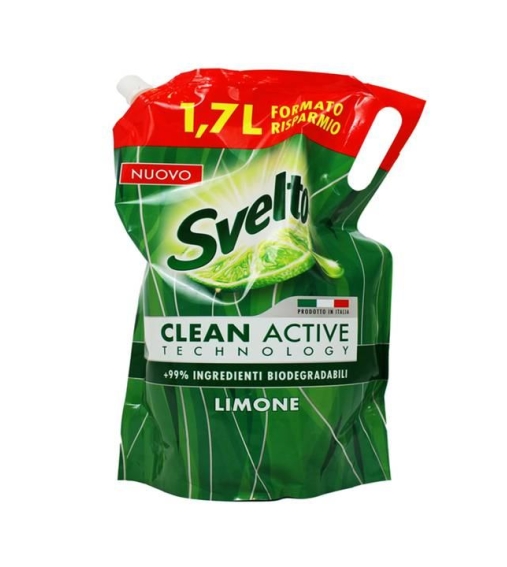 Immagine 1 di Svelto Piatti Limone Busta Eco Ricarica Litri 1,7