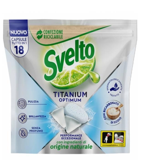 Immagine 1 di Svelto Titanium Optmum 18 Capsule Bicarbonato 261 Gr