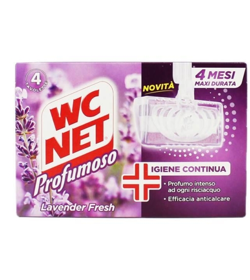 Immagine 1 di Wc Net Tavoletta Lavanda 4 Pezzi