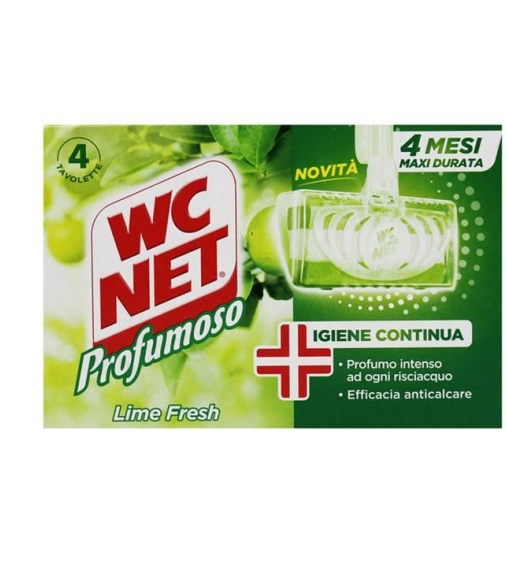 Immagine 0 di Wc Net Tavoletta Lime Fresh 4 Pezzi