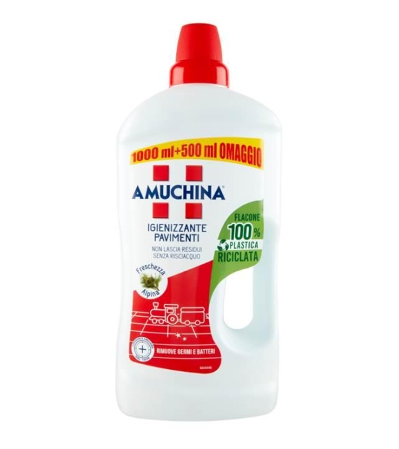 Amuchina Pavimenti Igienizzante Freschezza Alpina 1500 ML