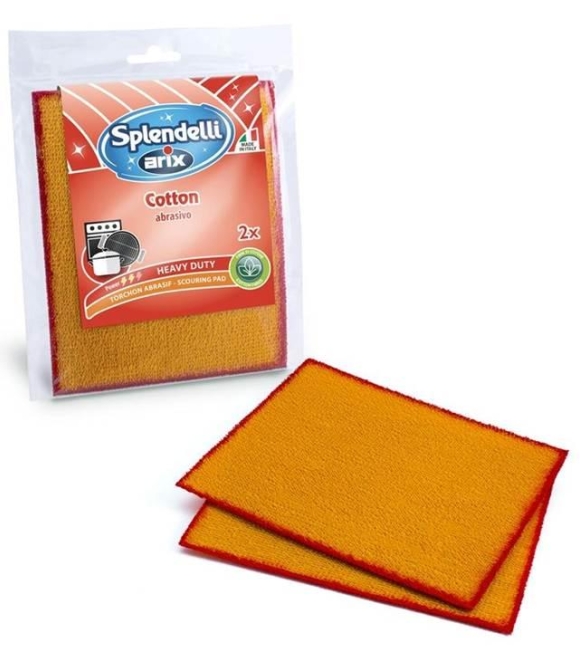 Arix Splendelli Cotton Panno Abrasivo 2 Pezzi