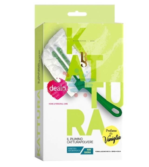Dealo Kattura Piumino 6 Pezzi + 1 Manico Vaniglia