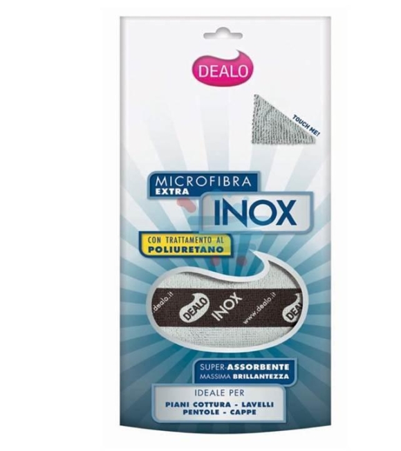 Dealo Panno Microfibra per Inox 1 Pezzo