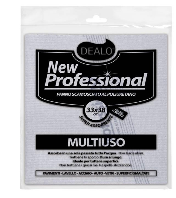Dealo Panno Scamosciato al Poliuretano New Professional 33×38 CM