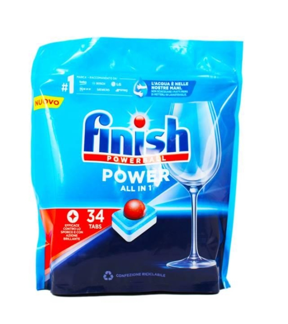 Finish powerball All in One 34 tabs Lavastoviglie