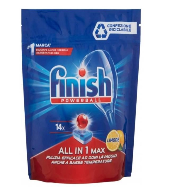 Finish Tabs 14 pastiglie Limone power all in 1