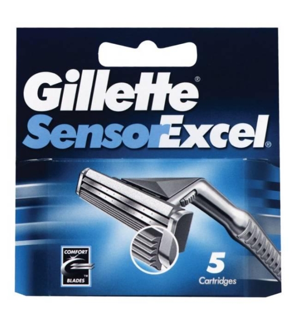 Gillette Sensor Excel x 5 ricambi