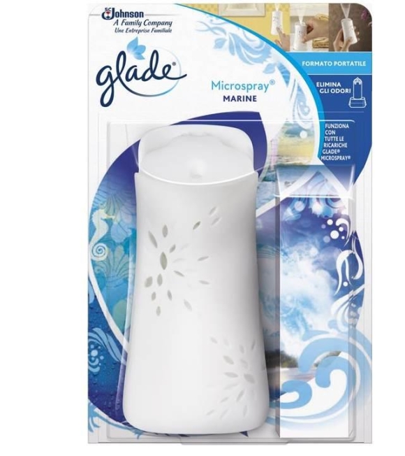Glade Microspray Base + Ricarica Marine 10 ML