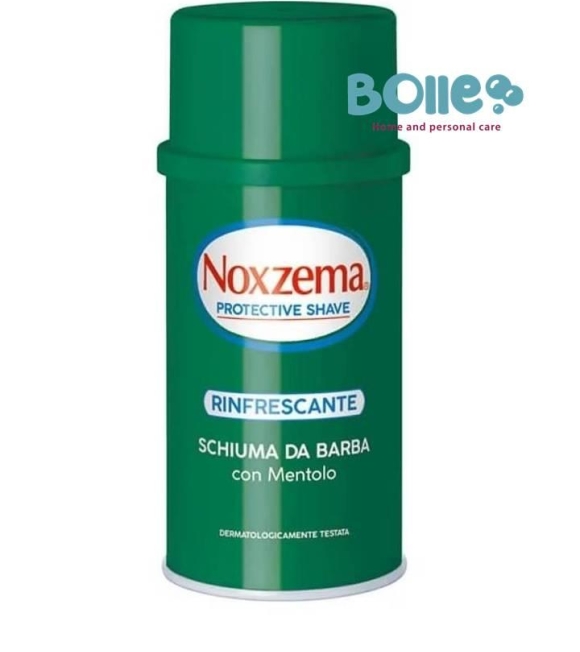 Noxzema Schiuma da Barba Verde Rinfrescante Mentolo 300 ml