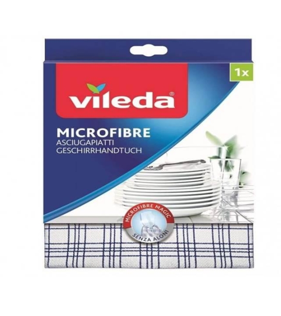Vileda Panno Microfibra Asciugapiatti 1 pezzo